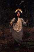 Thomas Cooper Gotch The Flag oil painting artist